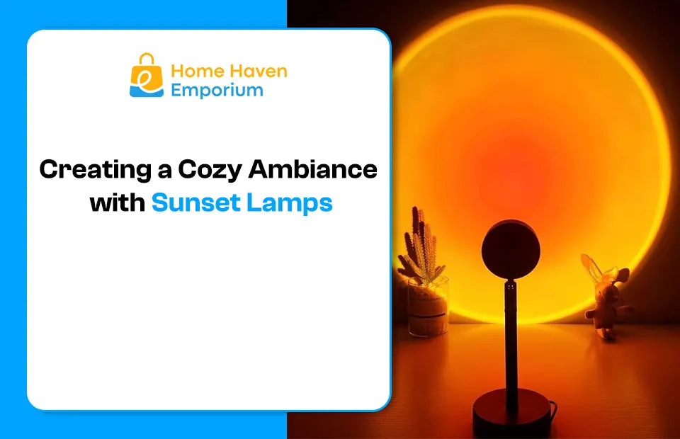 Creating Cozy Ambiance with Sunset Lamps