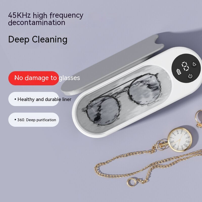 clearview sonic: compact ultrasonic glasses cleaner