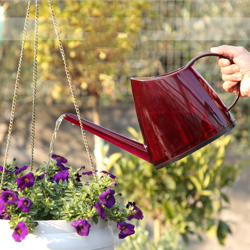 transparent watering can