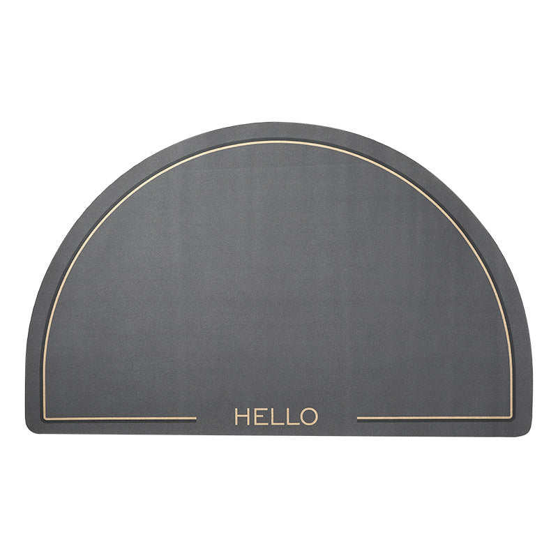 semicircle door bathroom non-slip bath speed mat