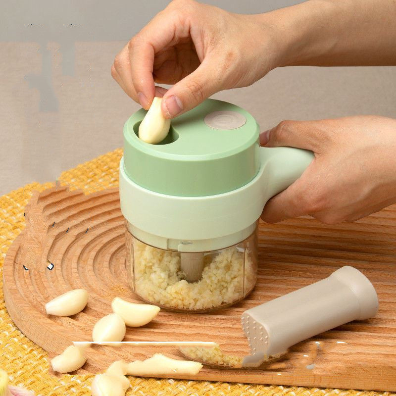 wireless electric garlic masher