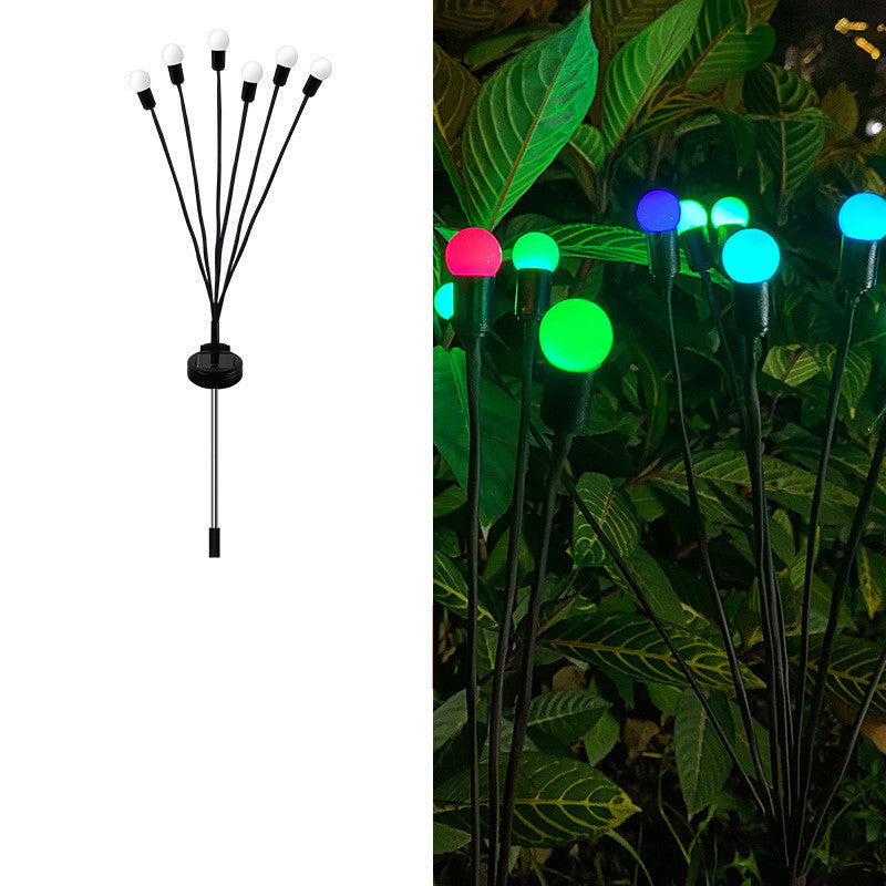 solar waterproof firefly light