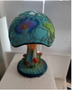 Blue mushroom lamp / Resin threedimensional model