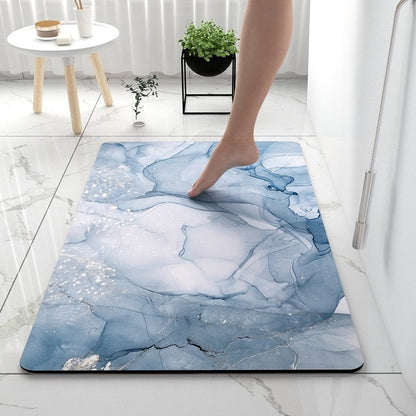 Soft Diatomaceous Earth Bathroom Floor Mat