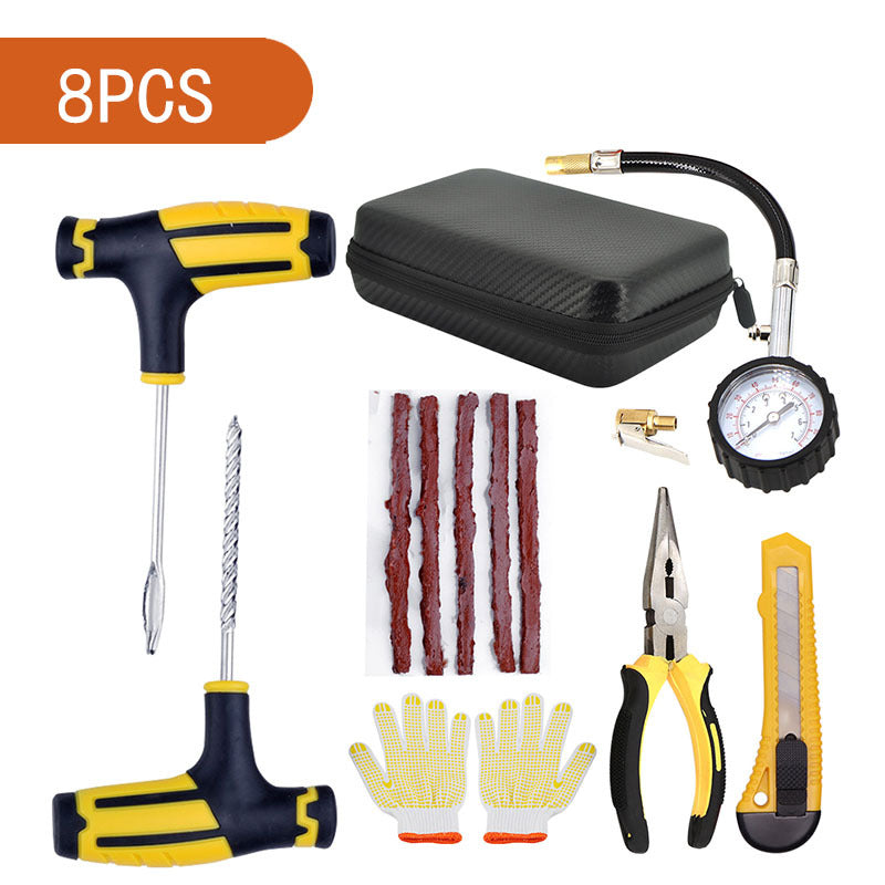 vacuum tire repair tool set