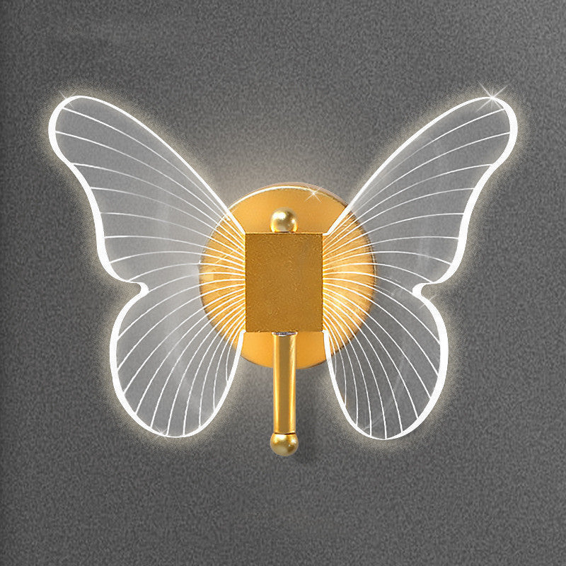 butterfly led wall lamp