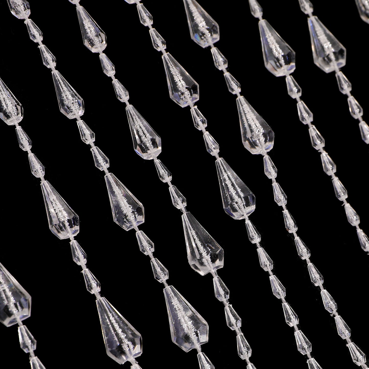 crystal beaded curtain acrylic string curtain hanging door beads for doorway window