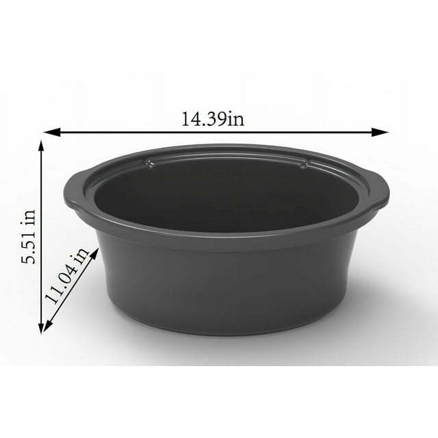 slow cooker, stainless steel finish, glass lid [6 quart]