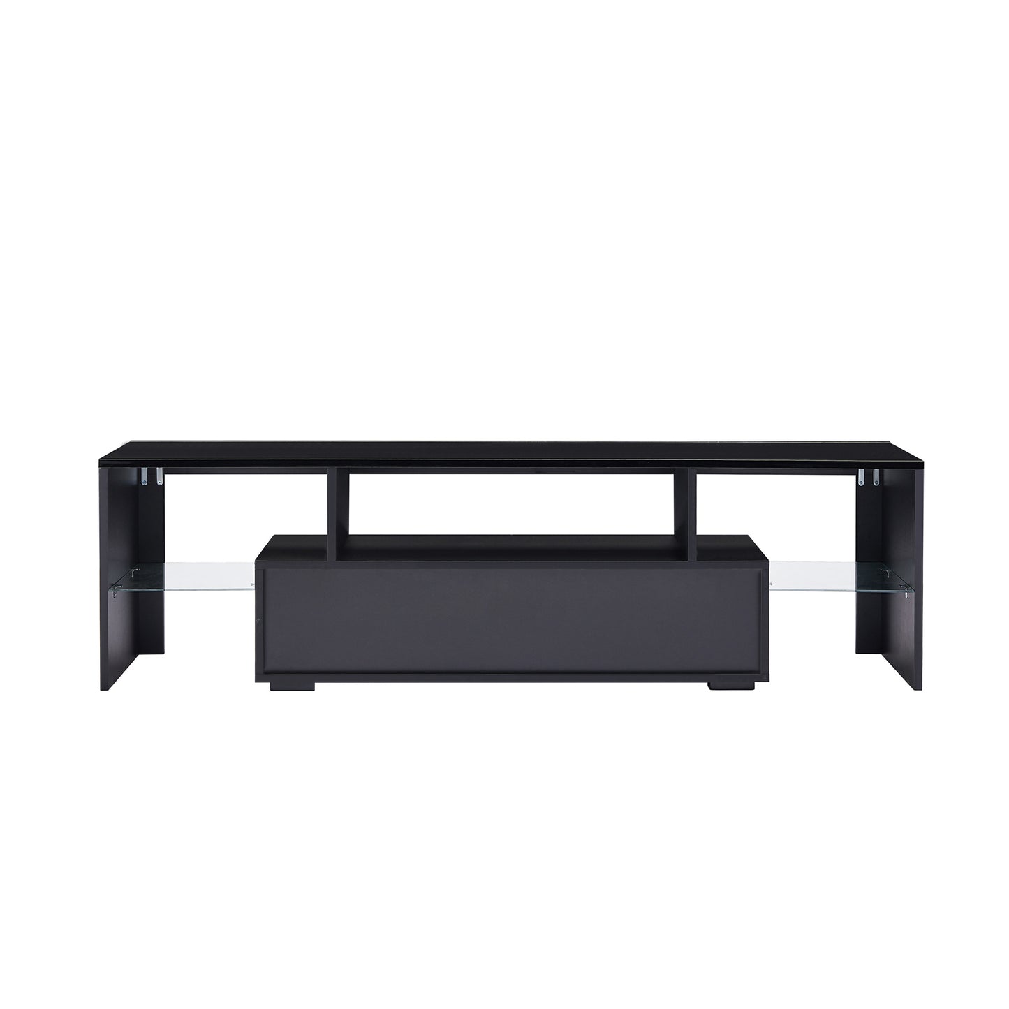 20 minutes quick assemble, modern tv stand with led lights,high glossy front tv cabinet,can be assembled in lounge room, living room or bedroom