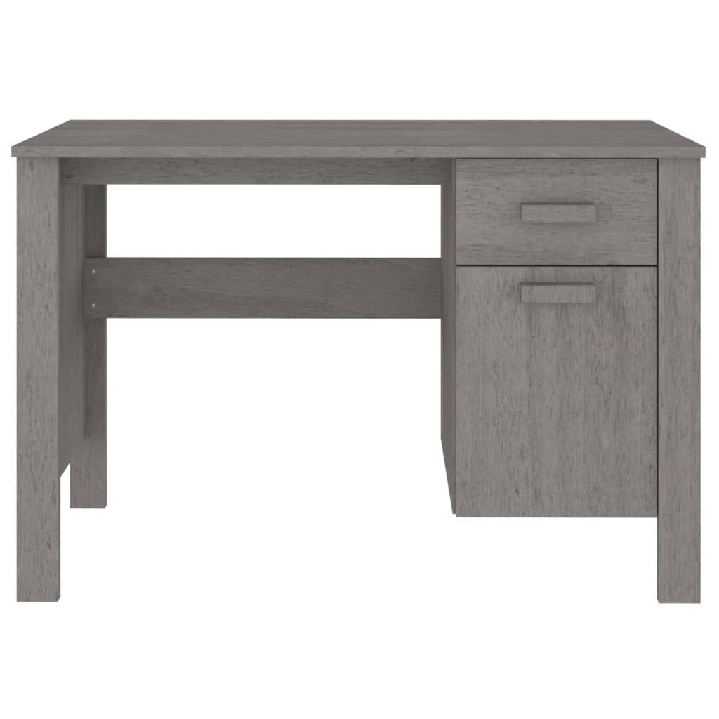 desk hamar light gray 44.5"x19.7"x29.5" solid wood pine