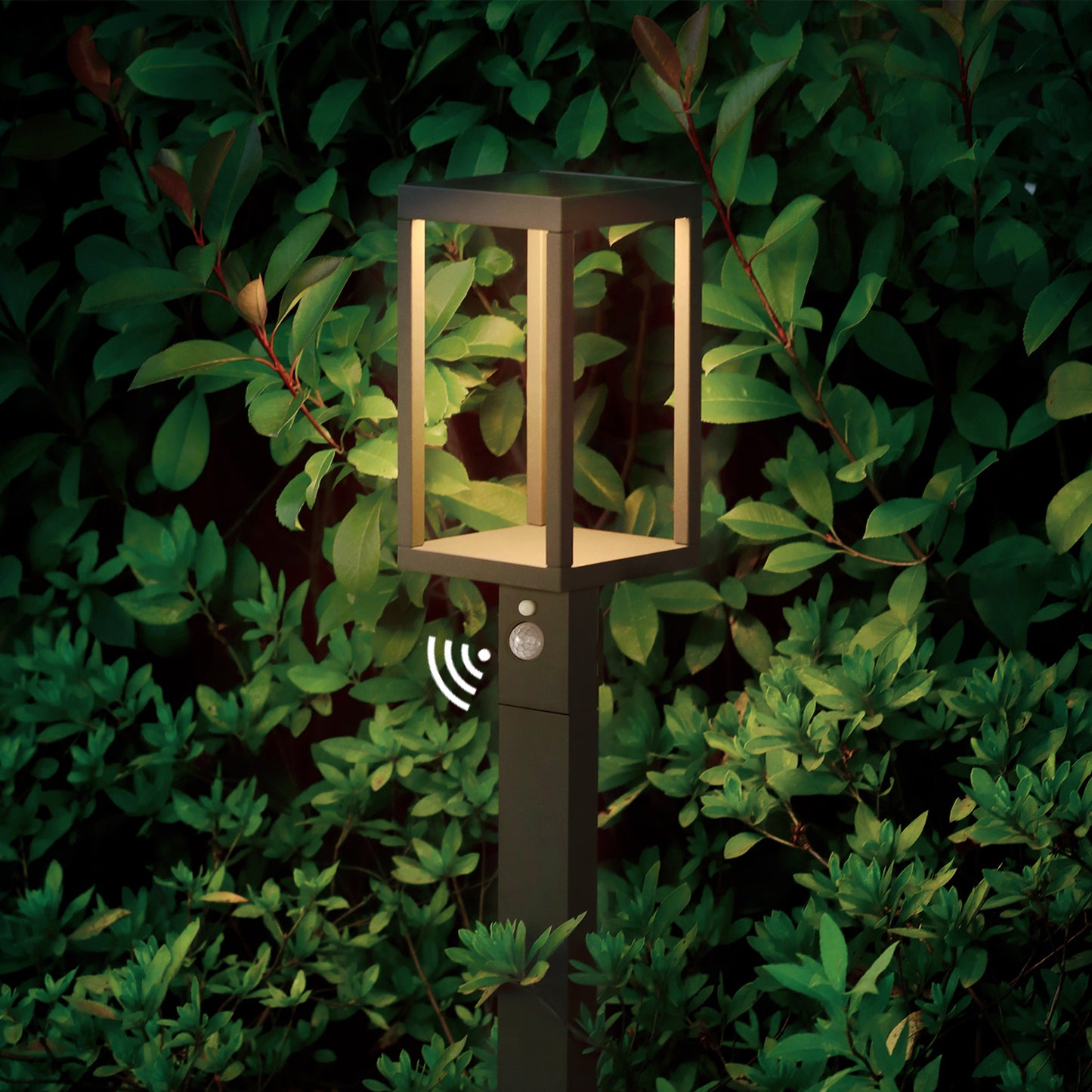 inowel solar pathway lights - dusk-to-dawn outdoor garden lighting