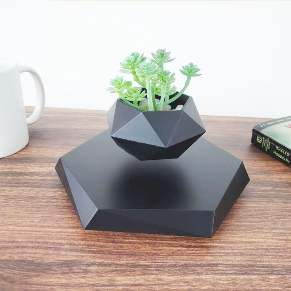 magnetic levitating flower pot