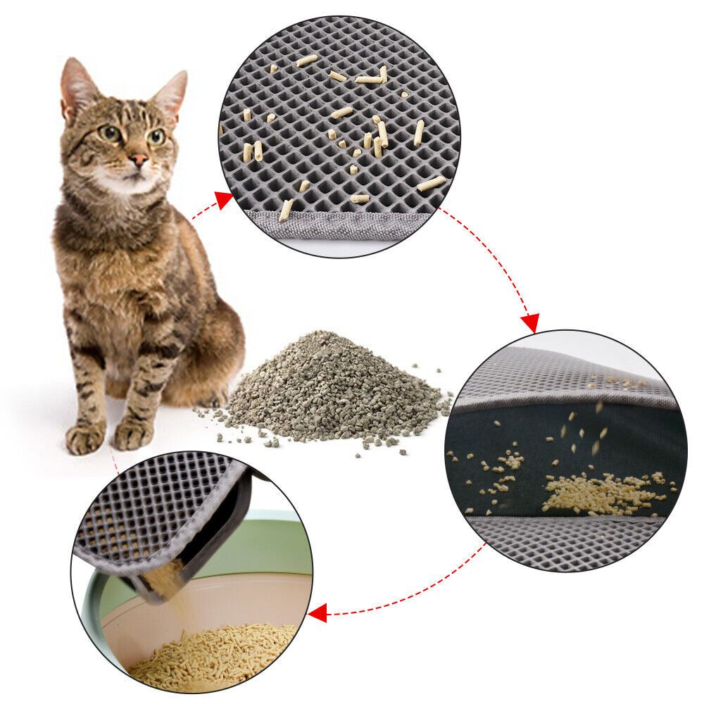 waterproof cat litter trapping mat