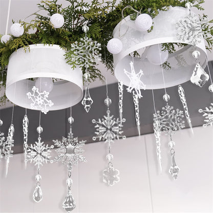 10pcs Hanging Acrylic Ice Strip