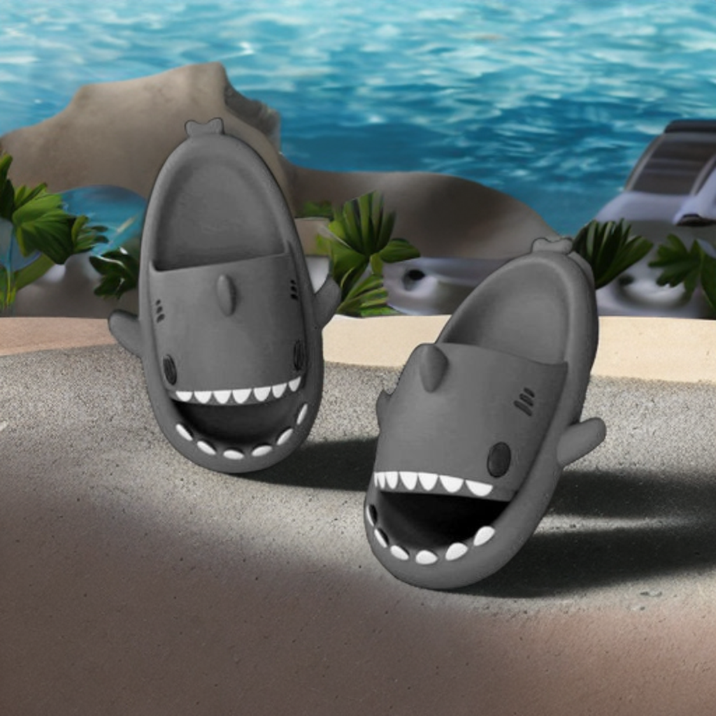 shark slippers